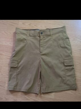 Orvis Cargo Short Mens Size 34 Outdoor Hiking Camping Stretch Flap Pockets